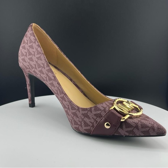 Michael Michael Kors Women’s Rory Flex Pumps. Burgundy. New - Picture 1 of 10